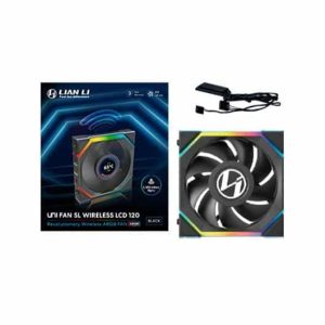 Ventilador 120x120 Lian Li Unifan SL Sem Fios LCD Preto