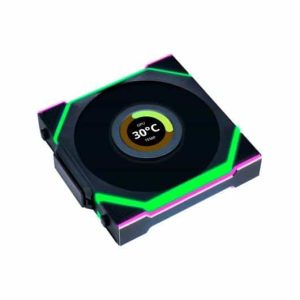 Ventilador 120x120 Lian Li Unifan SL Sem Fios LCD Preto RV