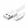 Ugreen USB-A Male to Lightning MFi Cable 1M White