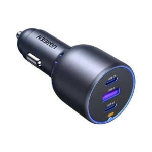 Ugreen 75W Car Charger 2xUSB-C PD + USB-A