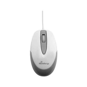 Mediarange MROS214 Optical Mouse White-Grey
