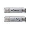 Combo Pendrive 128GB USB 3.2 Mediavange High P.