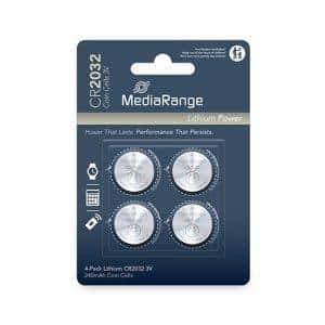 Pilas Botão Mediarange CR2032