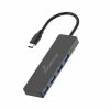 Media Range USB-C Hub 4xUSB 3.0