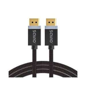 Savio CL-176 3M DisplayPort 1.4 Cable