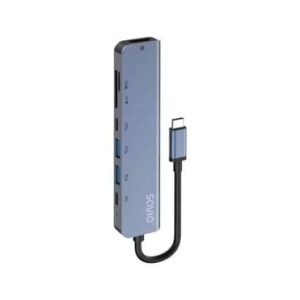 Savio 7-in-1 USB-C Hub AK-82