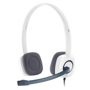 Logitech H150 Coconut White Headphones