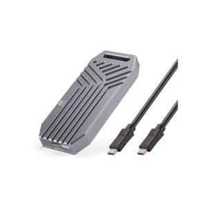 EWENT Carcasa USB 4 40Gbps para M.2 NVMe PCIe