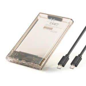 EWENT Carcasa USB3.2 Gen1 para SATA2.5" USB-C Trans