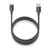 NGS CABLE CARGA RAPIDA USB-A A USB-C 1M NEGRO