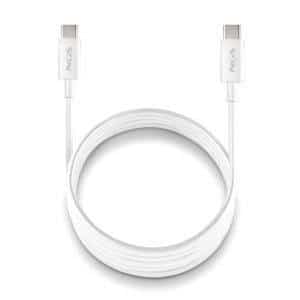 NGS CABLE CARGA RAPIDA USB-C A USB-C 1M BLANCO