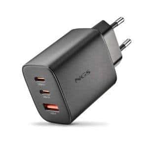 NGS CARREGADOR GAN ULTRARÁPIDO 65W USB-C+ USB-A