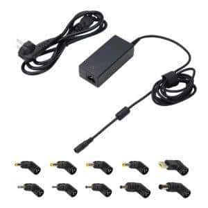 EWENT Carregador de Carro Universal para Notebook 65W 10 Pontas