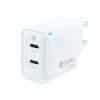 Coolbox Carregador Gan 35W USB-C/USB-C PAREDE