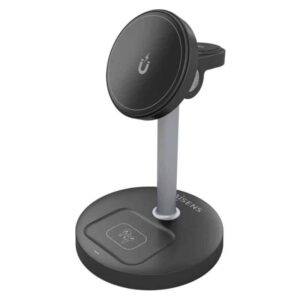 Aisens USBC 15W 3-in-1 wireless charger black