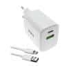 APPROX CARREGADOR 35W QC 1 X USB A + 1 X USB C + CABO