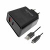 APPROX CARREGADOR 65W QC 1 X USB A + 1 X USB C + CABO