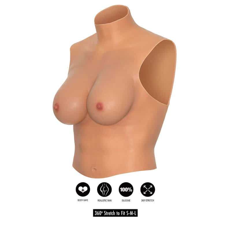 ALTER EGO Blusa Vestível em Tom de Pele ALTER EGO Blusa Vestível em Tom de Pele