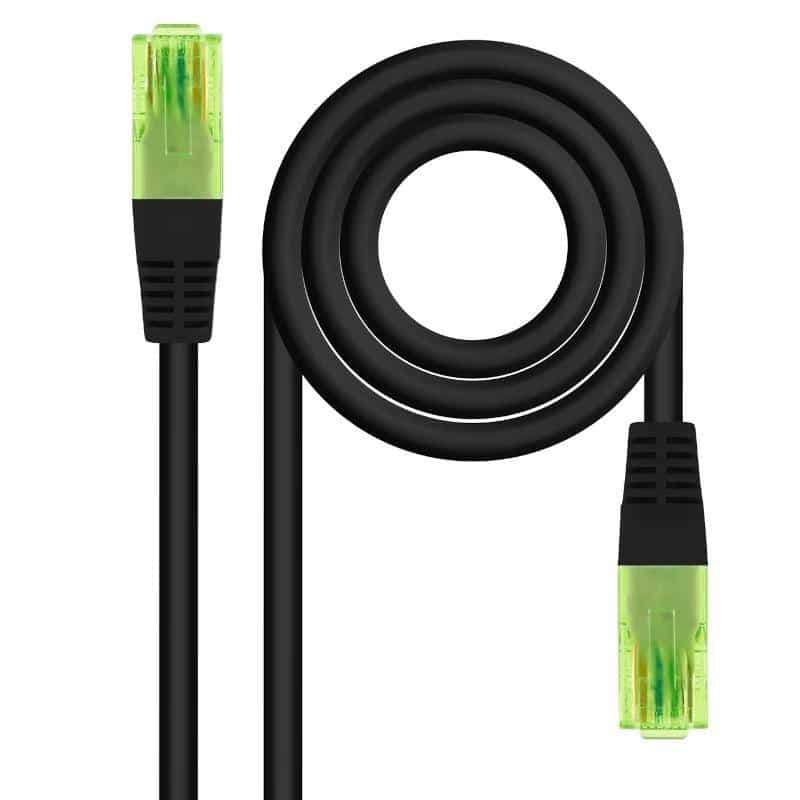 Nanocable Cable RJ45 Cat.6 UTP CCA 25 m Negro