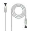 Nanocable Cable red Cat. 8.1 2GHZ SSTP Gris 1m