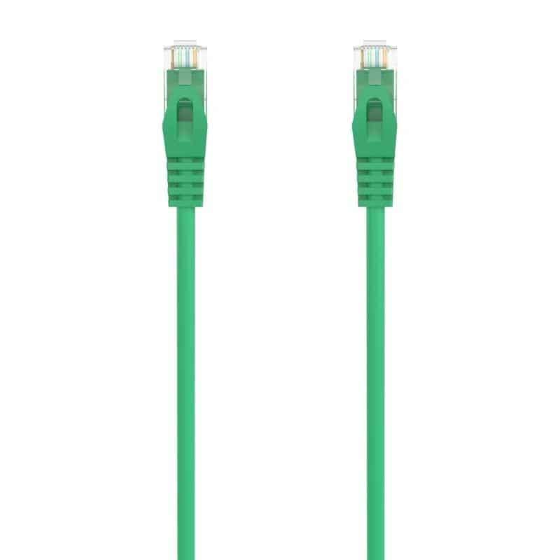 Aisens Latiguillo RJ45 LSZH CAT.6A UTP verde 3.0m