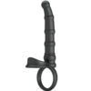 Black TATUM VIBRATING RING BY Pretty Love