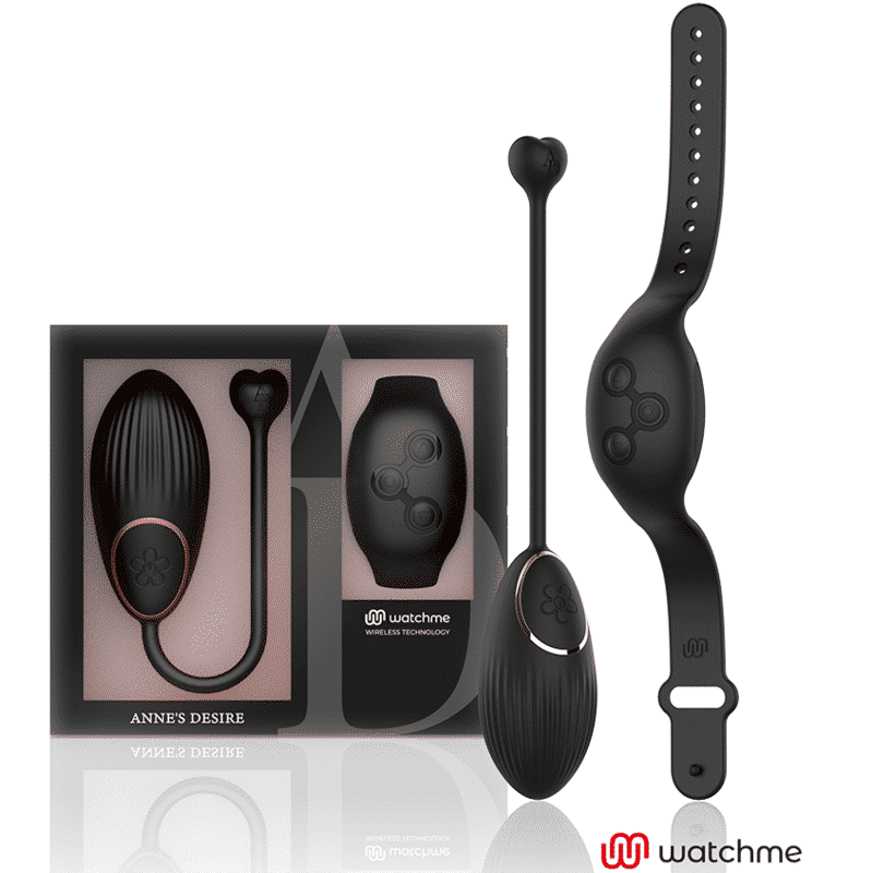 ANNE'S DESirE Remote Control Egg Watchme Black Edition