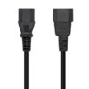Aisens Cable alimentación C13/H-C14/M negro 3.0m