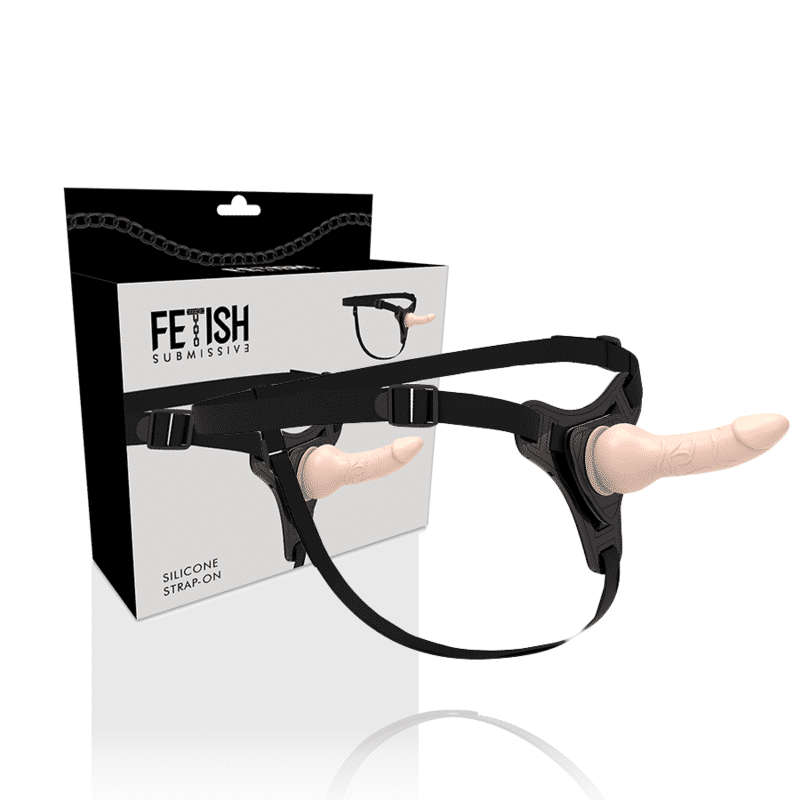ARNÊS SUBMISSO FETICHISTA - SILICONE RealISTA 16CM ARNÊS SUBMISSO FETICHISTA - SILICONE RealISTA 16CM