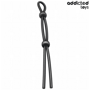 Addicted Toys Double Loop Penis Ring Silicone Cord