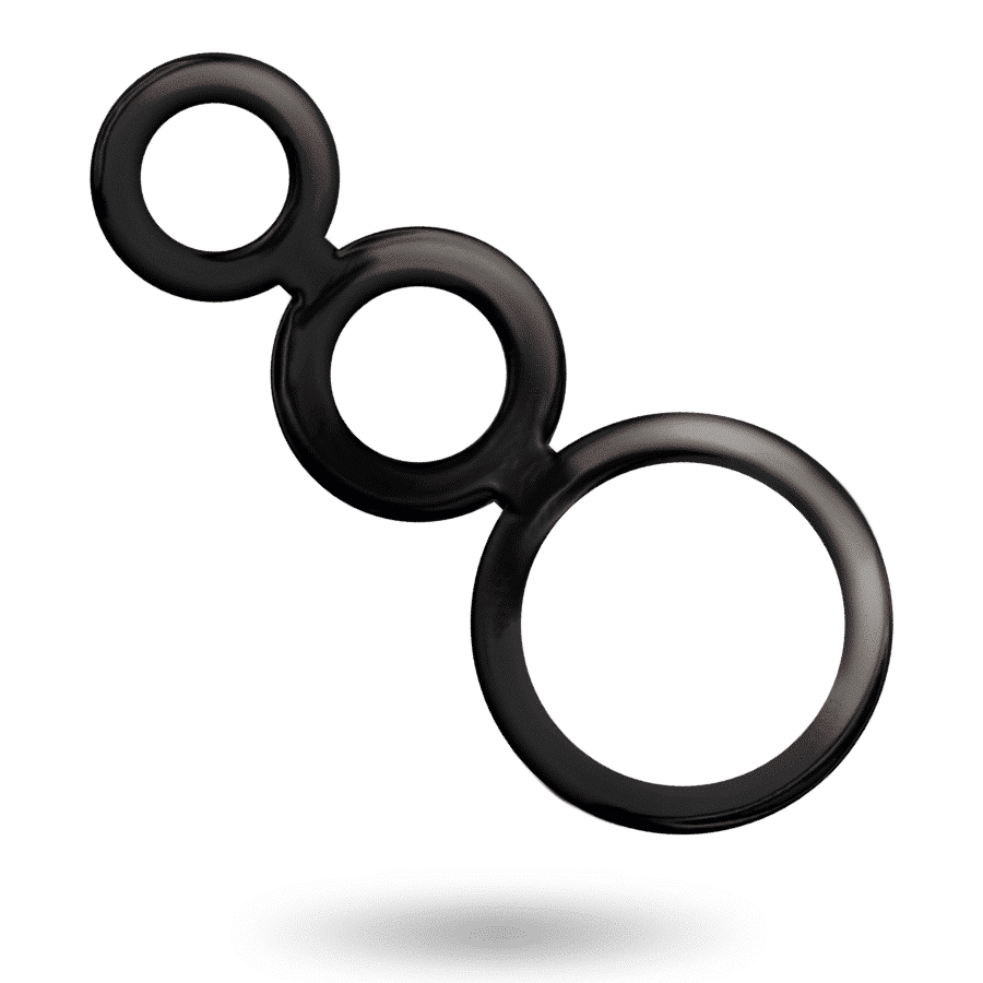 Addicted Toys Smoked Penis Rings Set Addicted Toys Smoked Penis Rings Set
