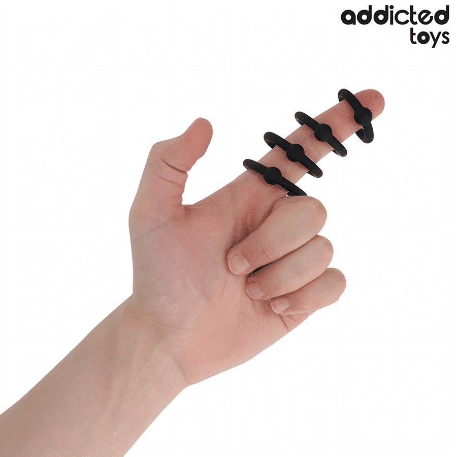 Addicted Toys Pressure Rings Set for Firm Grip Addicted Toys Pressure Rings Set for Firm Grip