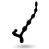 Addicted Toys - Juego de Bolas Anales Negro 22cm