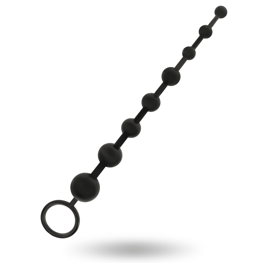 Addicted Toys - Contas Anais de Silicone 29cm Pretas Addicted Toys - Contas Anais de Silicone 29cm Pretas
