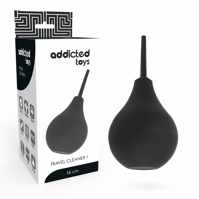 Addicted Toys - Black Anal Cleansing Douche
