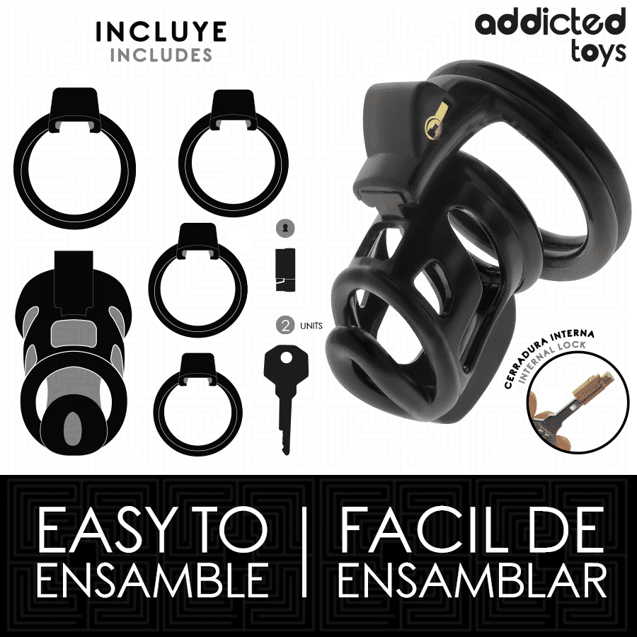 Addicted Toys Gaiola Metálica 8,5cm Addicted Toys Gaiola Metálica 8,5cm
