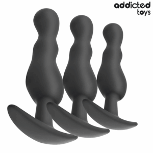 Addicted Toys Anal Plug Set Model 1 Silicone