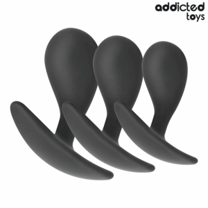Addicted Toys Anal Plug Set Model 3 Silicone