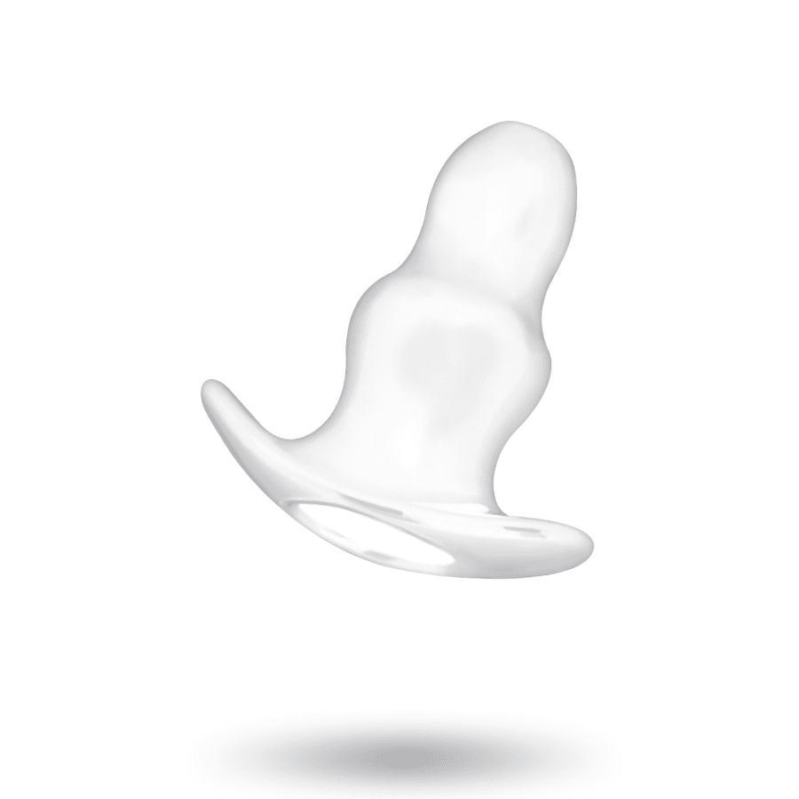 Addicted Toys - TRANSPARENT SMAll Anal DILATOR 7 CM Addicted Toys - TRANSPARENT SMAll Anal DILATOR 7 CM