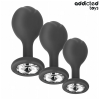 Addicted Toys - Plug Anal 3 Peças com Pedra