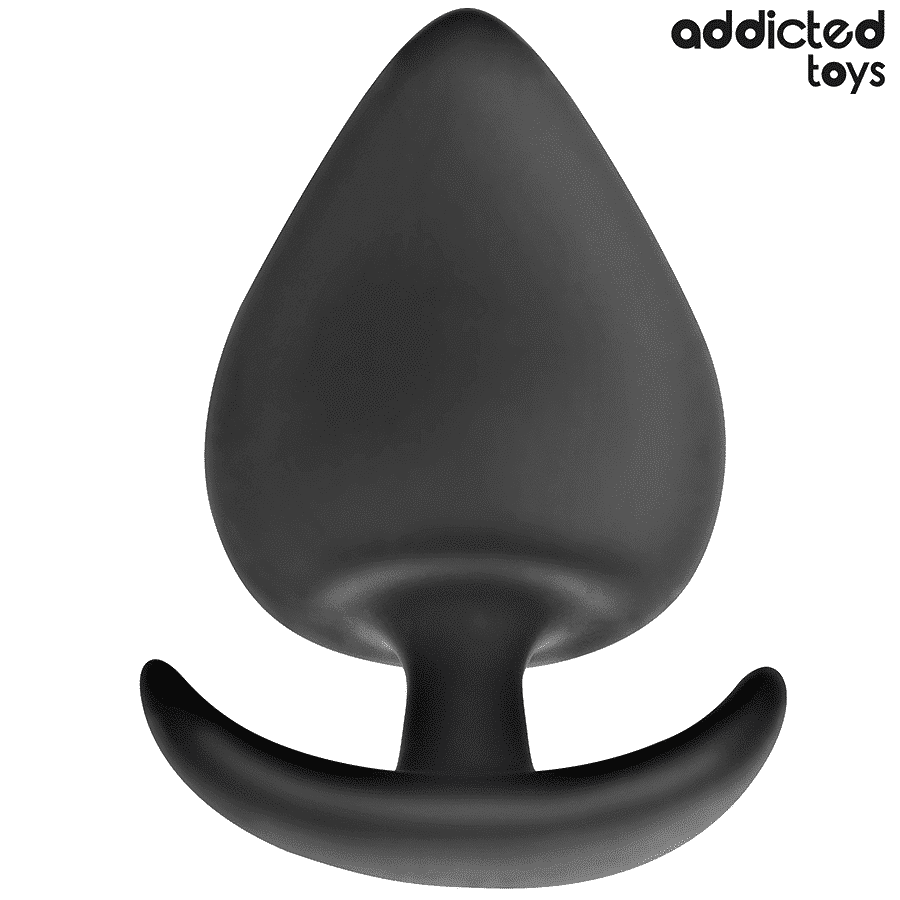 Addicted Toys XL Silicone Anal Plug 9.5cm Addicted Toys XL Silicone Anal Plug 9.5cm