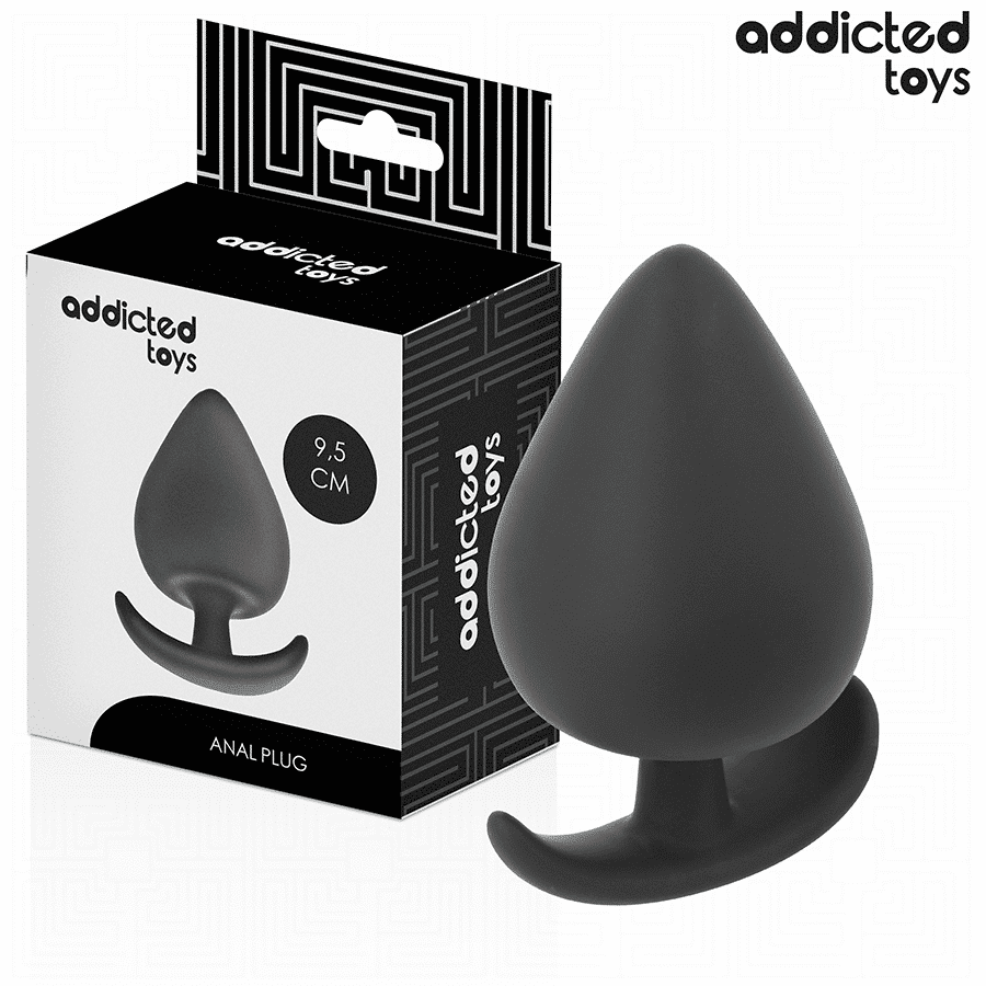 Addicted Toys XL Silicone Anal Plug 9.5cm