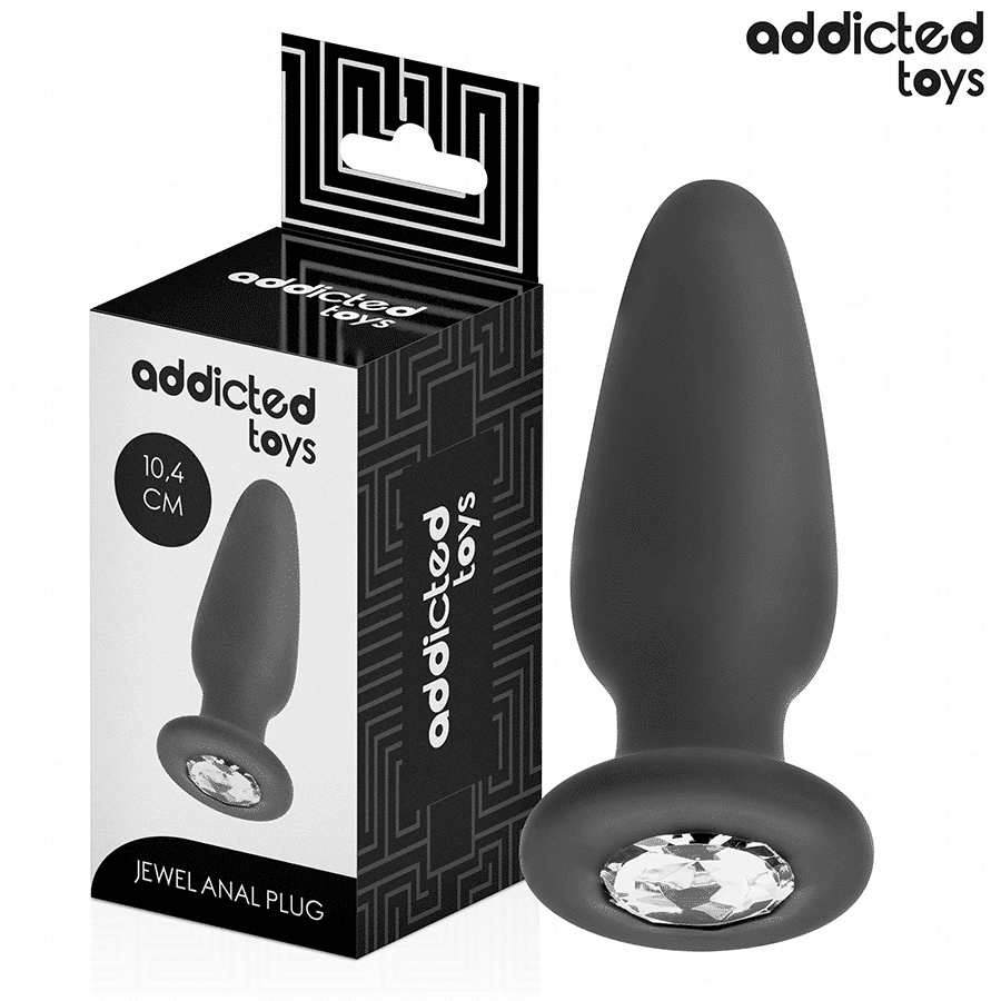Addicted Toys - Plug Anal M com Joia 10,4cm
