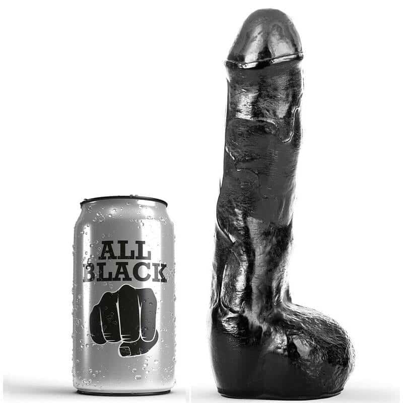 All Black - 20 CM RealISTIC Anal PENIS