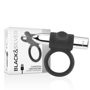 Rechargeable Silver Cameron Ring Toy