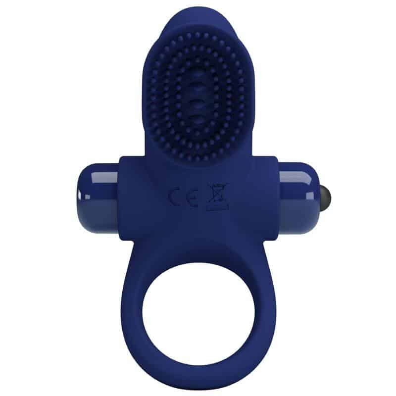 BLUE Vibrating Cock Ring Pretty Love BLUE Vibrating Cock Ring Pretty Love