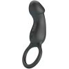 Black Vibrating Ring Stimulator