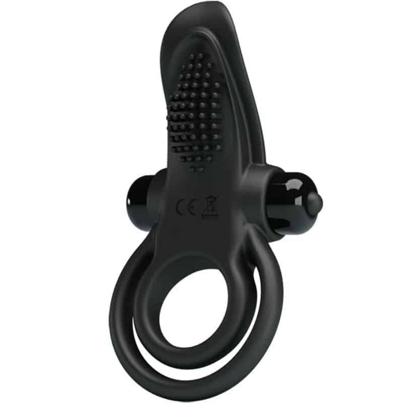 Pretty Love Double Ring Vibrator with 10 Speeds