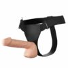 Arnês Baile 26cm com Vibrador Natural