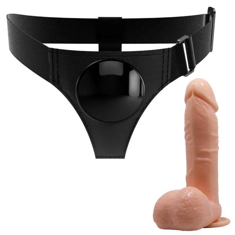 Arnês Cuecas Pretty Love com Dilatador 20cm Arnês Cuecas Pretty Love com Dilatador 20cm